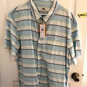 Brand New Quicksilver Men’s Short Sleeve Button Down